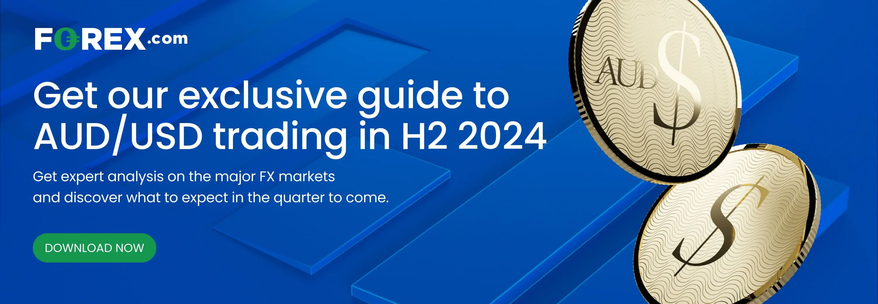 Get our exclusive guide to AUD/USD trading in H2 2024